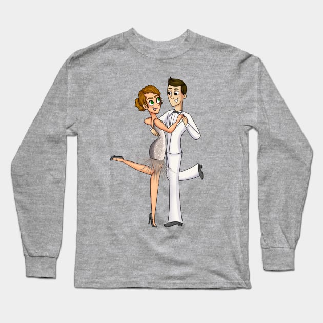 Quickstep! Long Sleeve T-Shirt by katidoodlesmuch